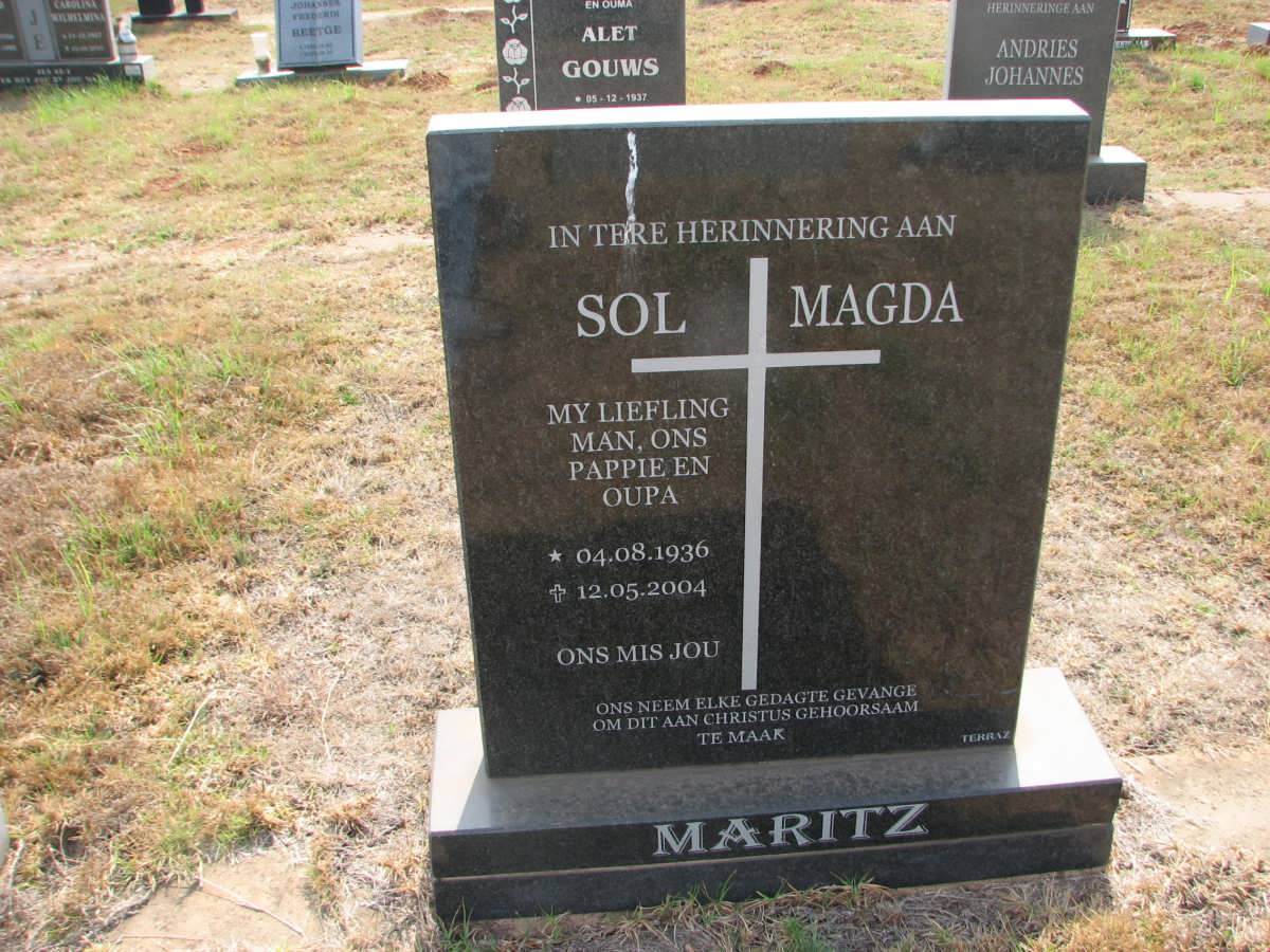 MARITZ Sol 1936-2004 &amp; Magda