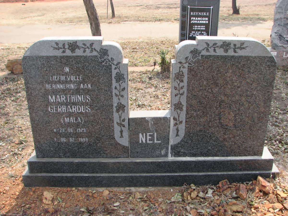 NEL Marthinus Gerhardus 1923-1999