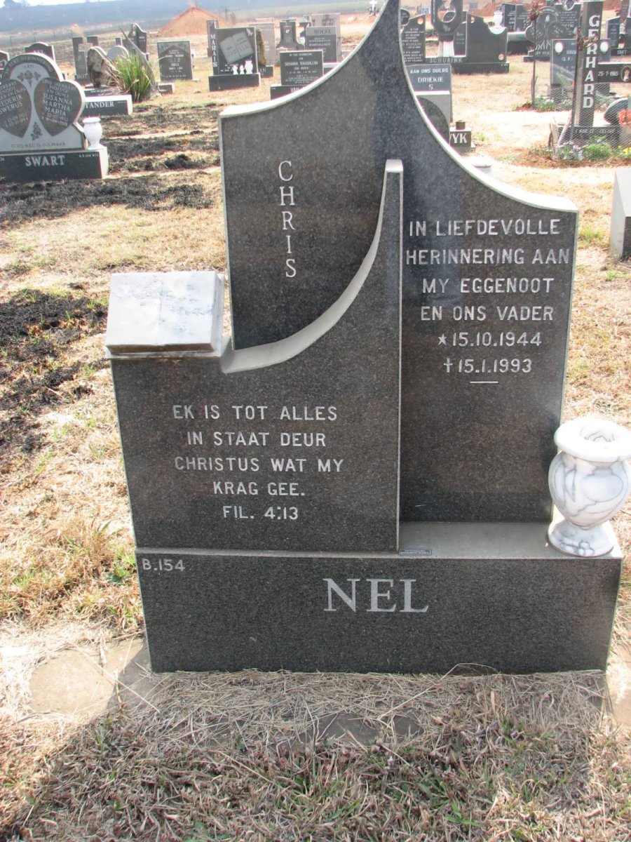 NEL Chris 1944-1993
