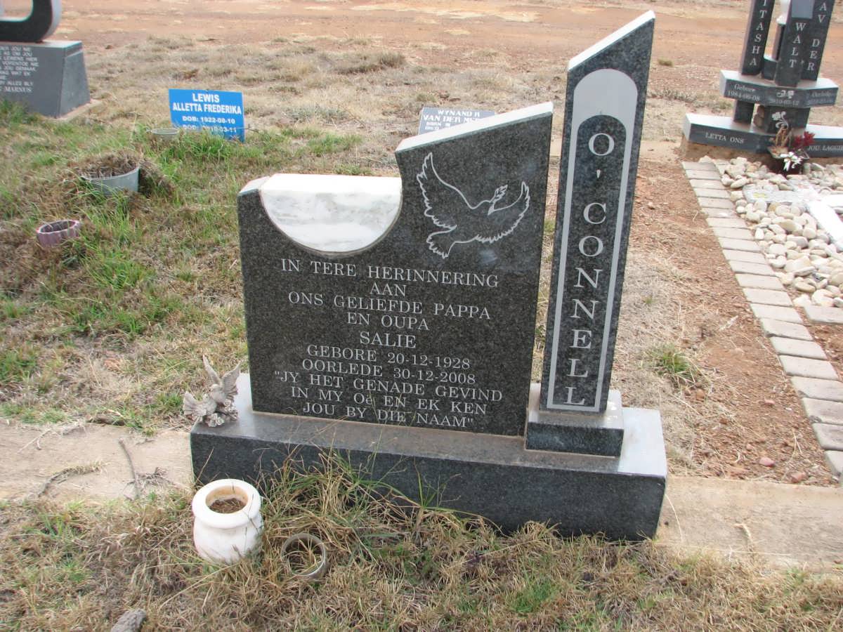 O'CONNELL Salie 1928-2008