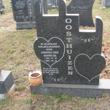 OOSTHUIZEN Johannes Jurie 1982-2003