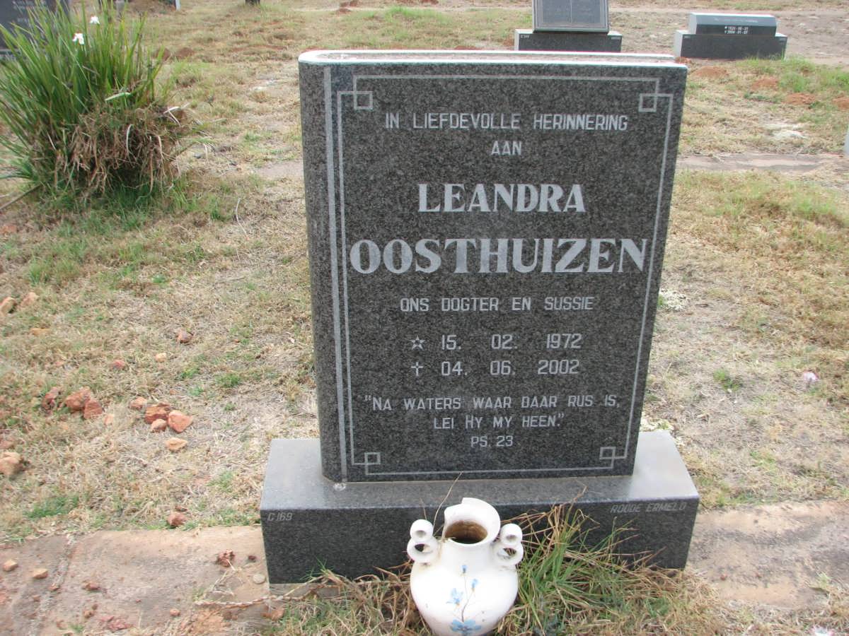 OOSTHUIZEN Leandra 1972-2002