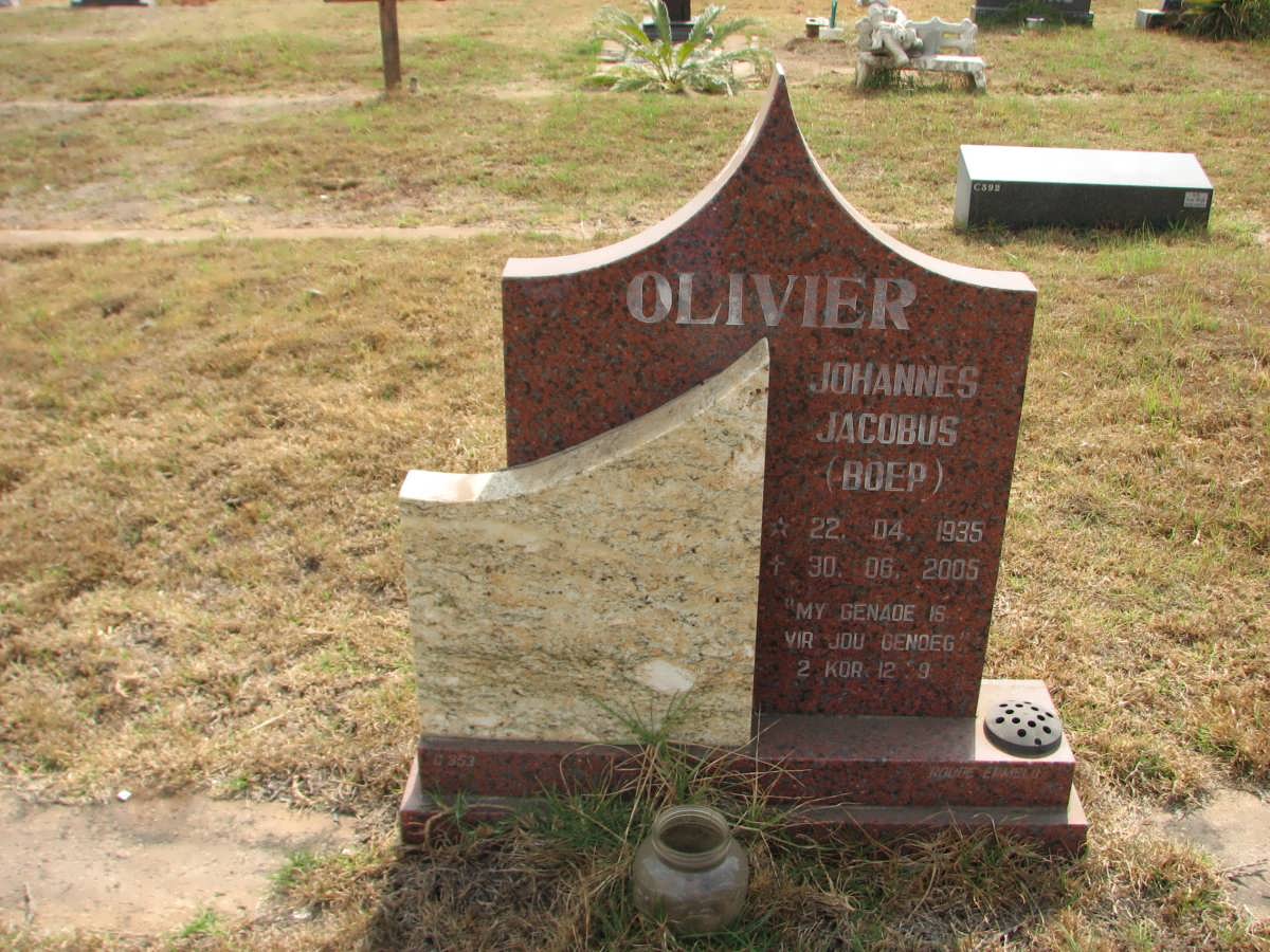 OLIVIER Johannes Jacobus 1935-2005