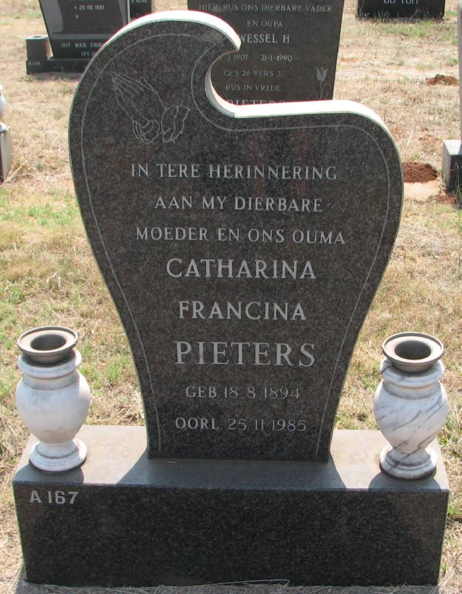 PIETERS Catharina Francina 1894-1985