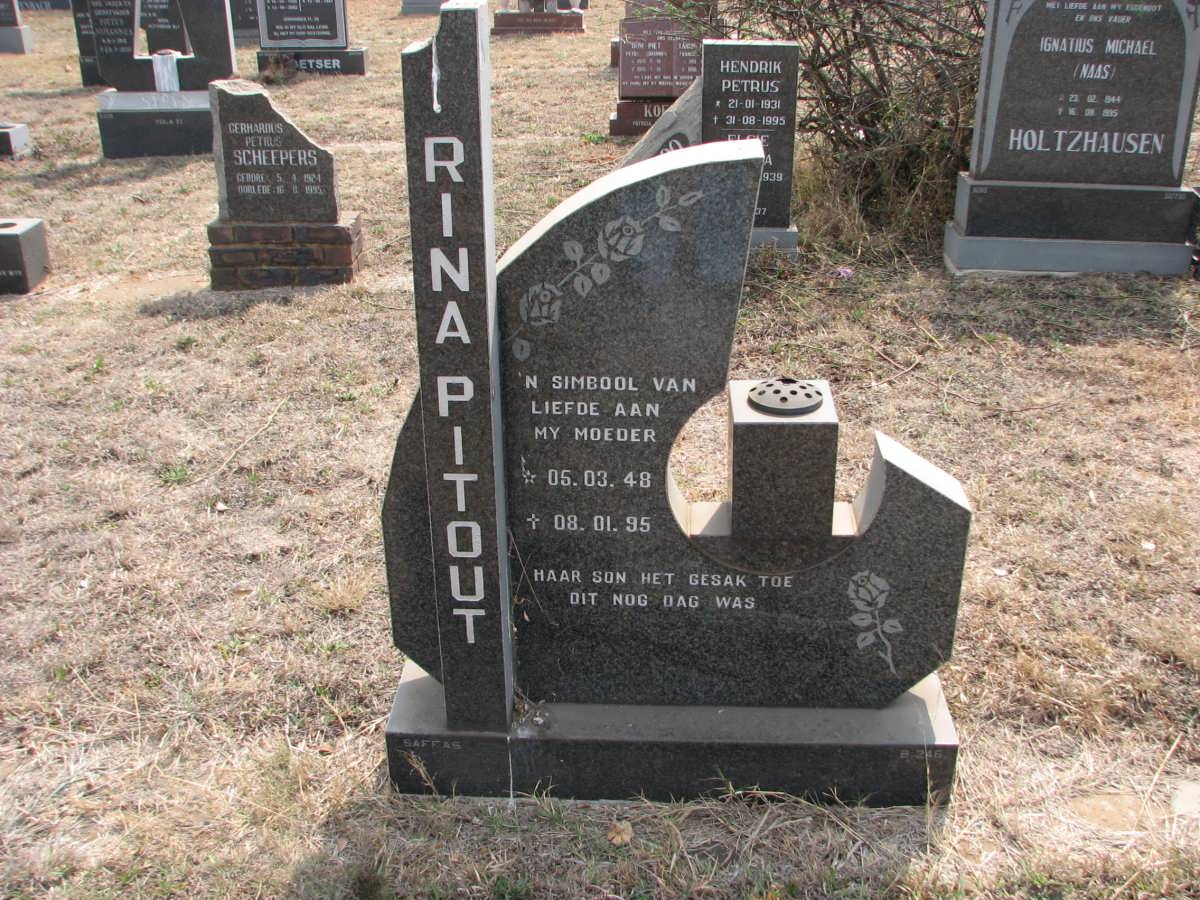 PITOUT Rina 1948-1995