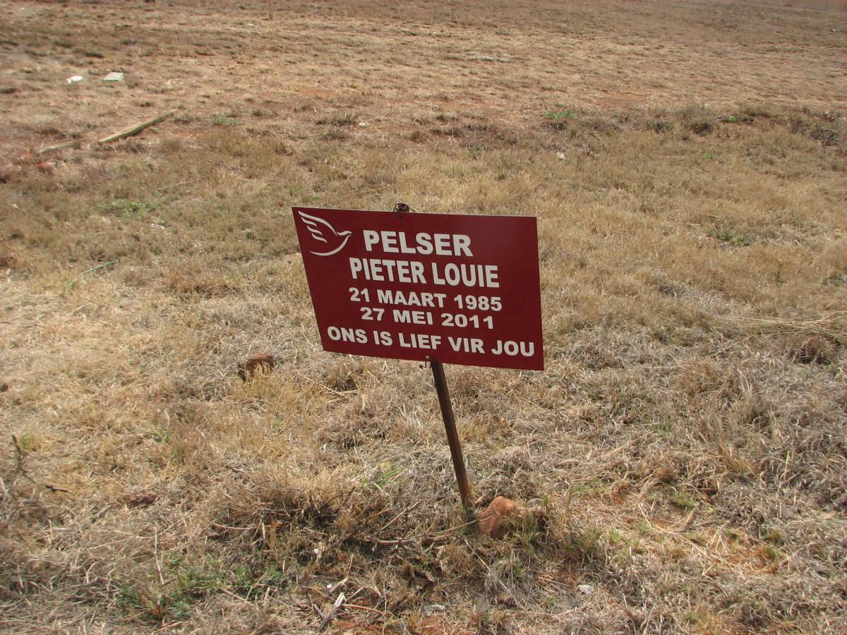 PELSER Pieter Louie 1985-2011