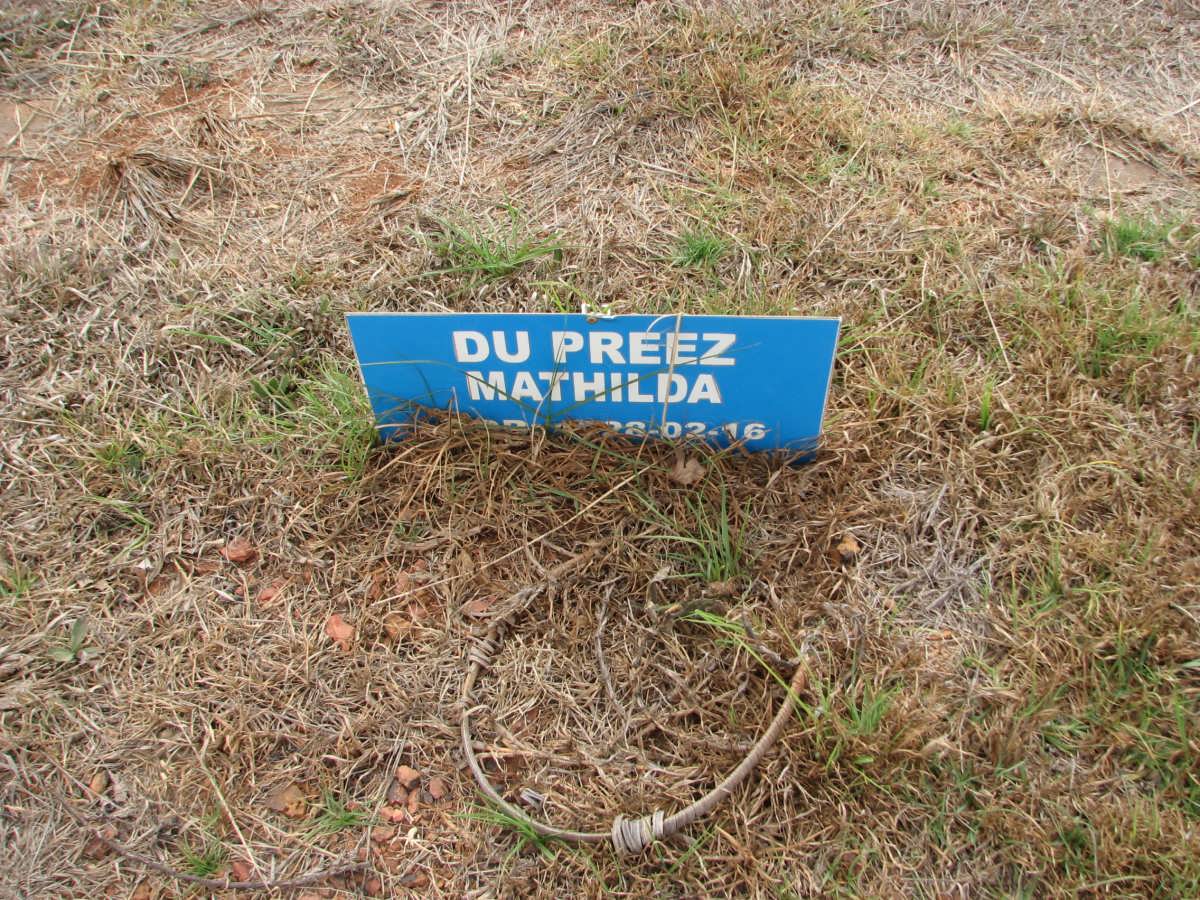 PREEZ Mathilda, du