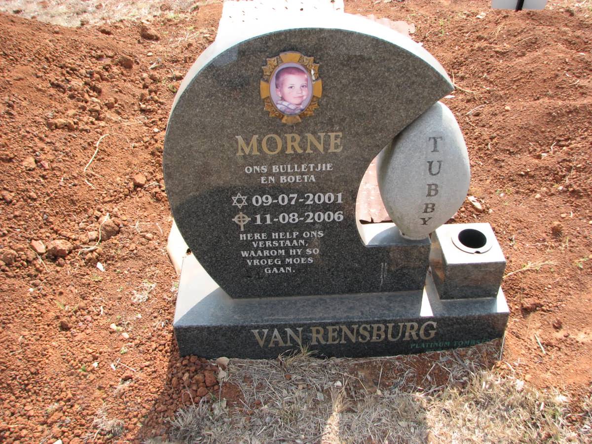 RENSBURG Morné, van 2001-2006