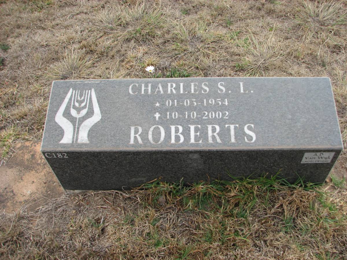 ROBERTS Charles S.L. 1954-2002