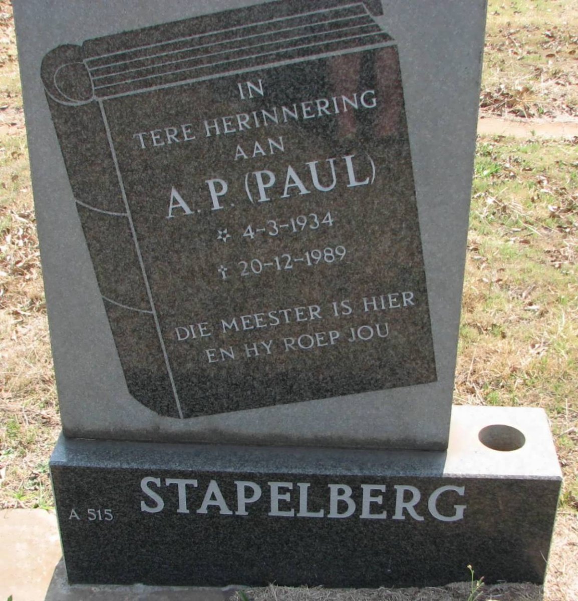 STAPLEBERG A.P. 1934-1989