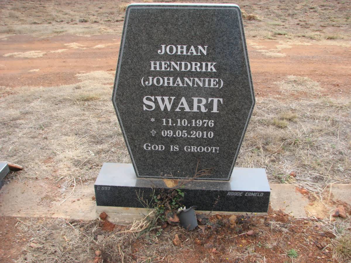 SWART Johan Hendrik 1976-2010