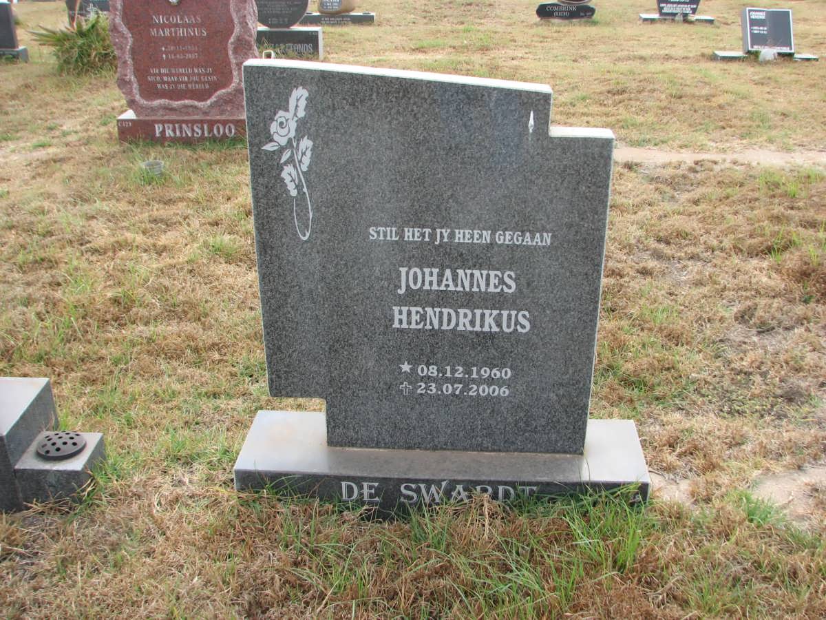 SWARDT Johannes Hendrikus, de 1960-2006