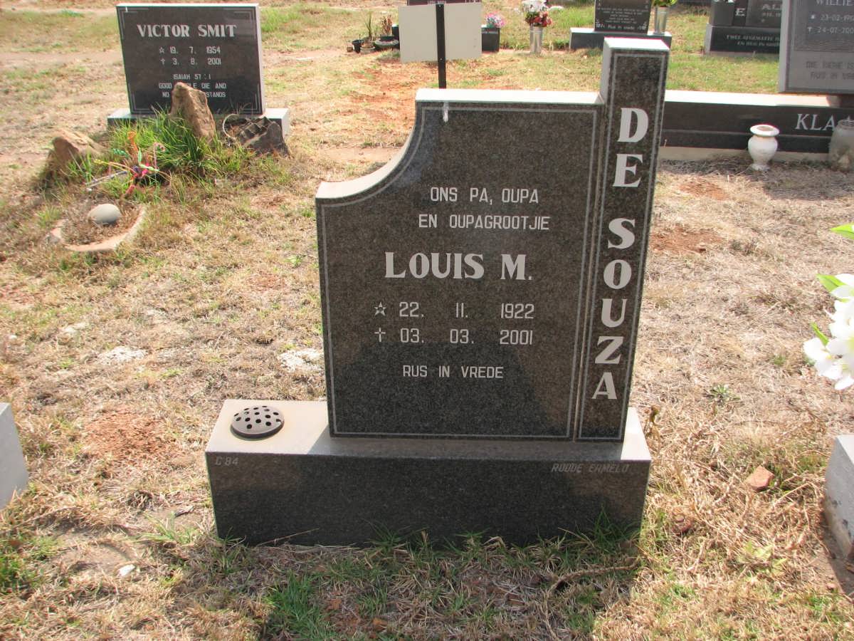 SOUZA Louis M., de 1922-2001