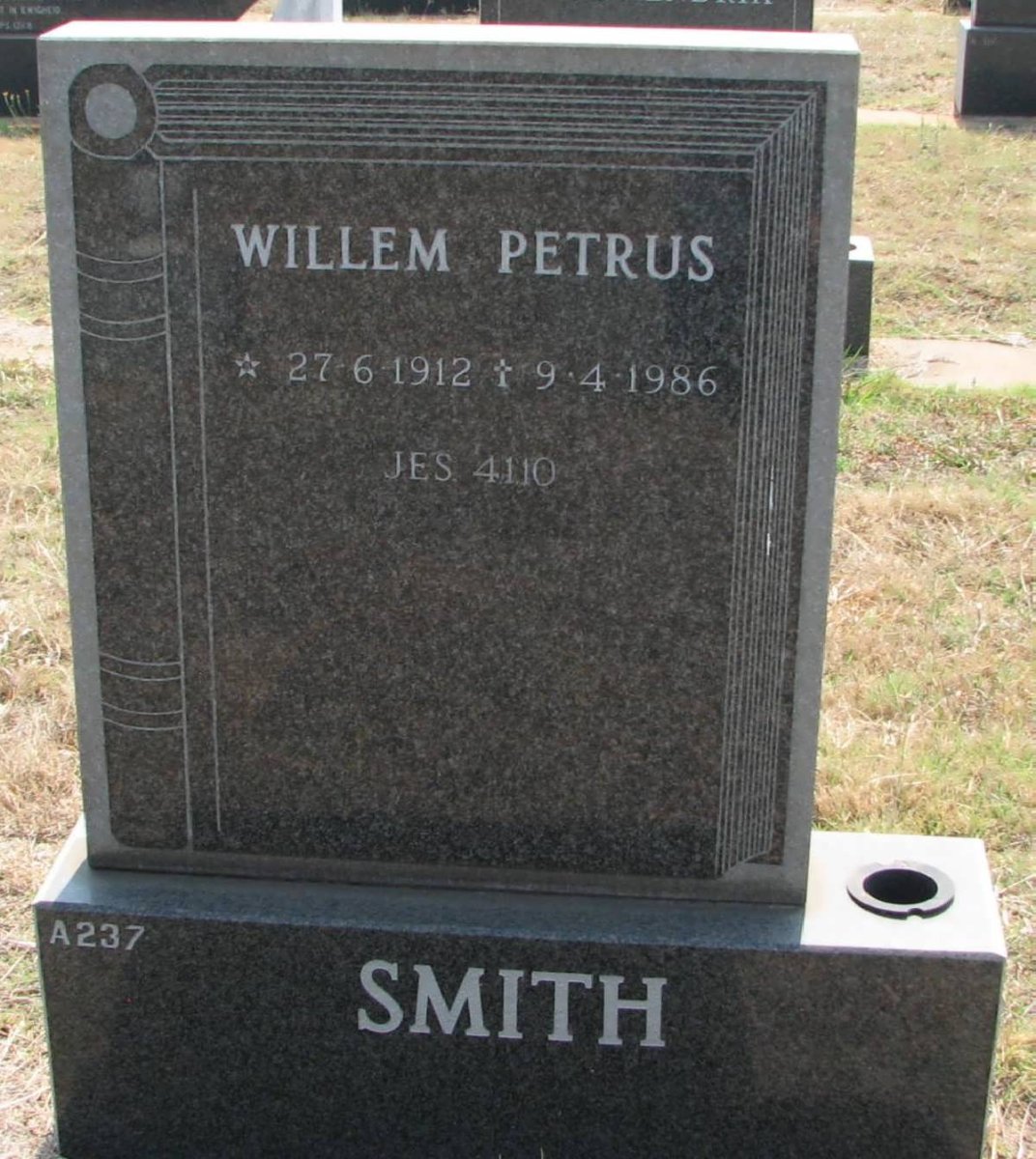 SMITH Willem Petrus 1912-1986