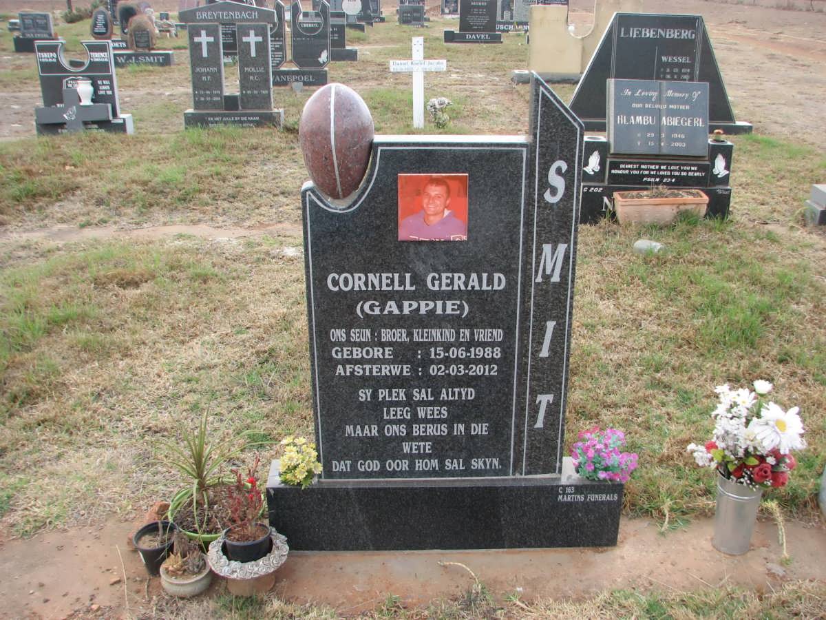 SMIT Cornell Gerald 1988-2012
