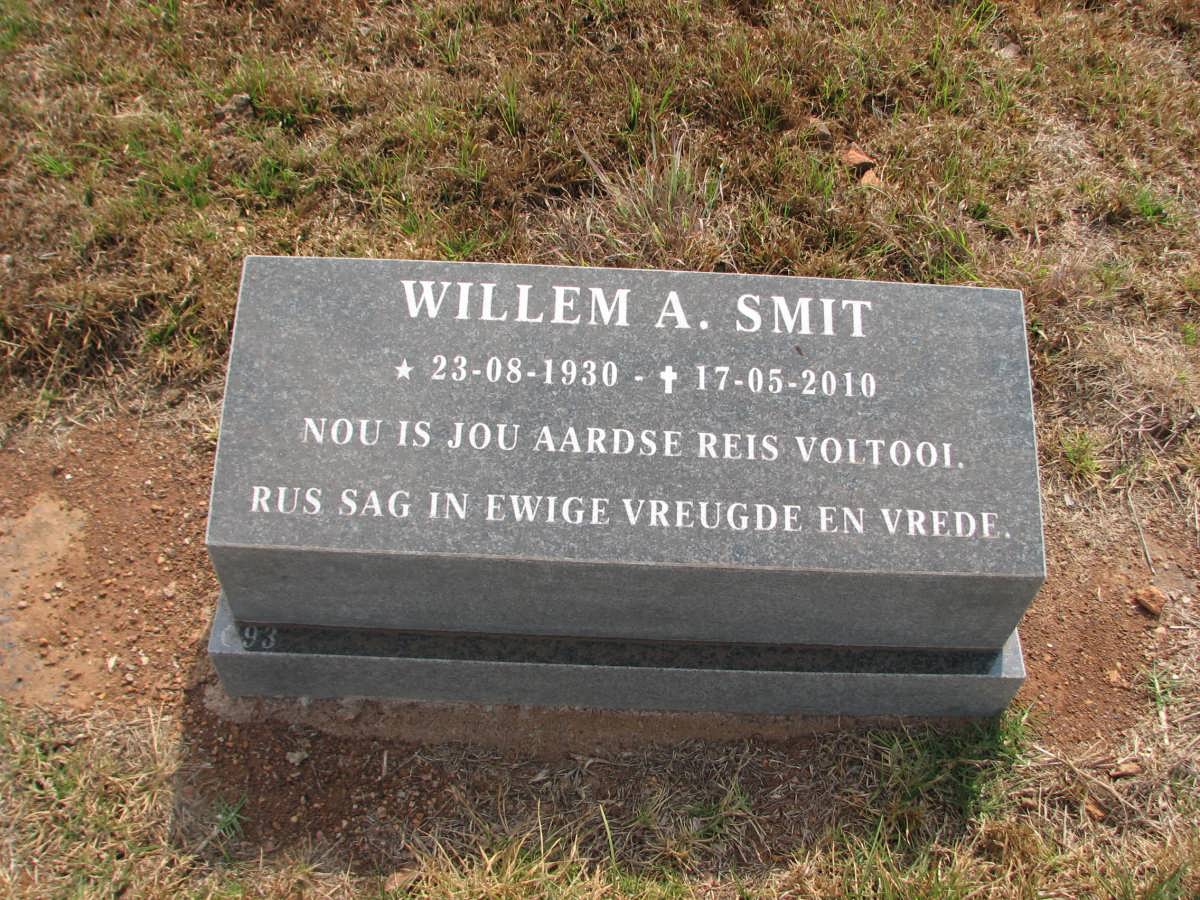 SMIT Willem A. 1930-2010