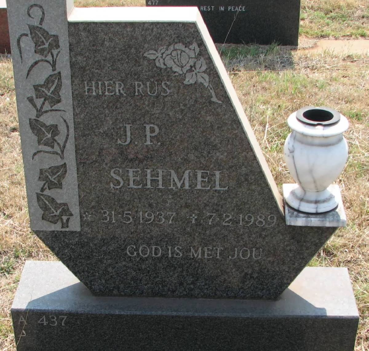 SEHMEL J.P. 1937-1989