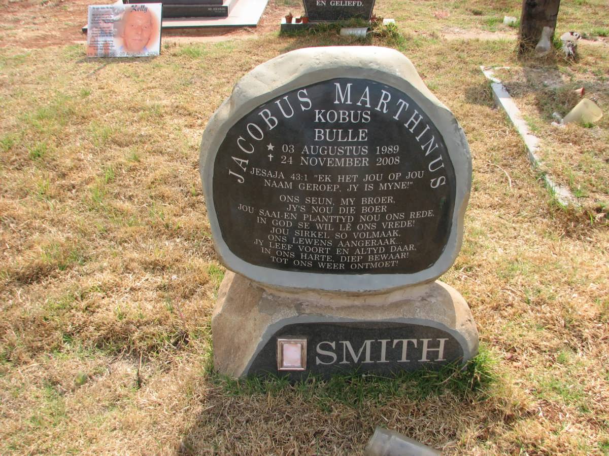 SMITH Jacobus Marthinus 1989-2008
