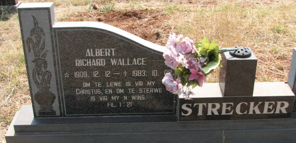 STRECKER Albert Richard Wallace 1909-1983
