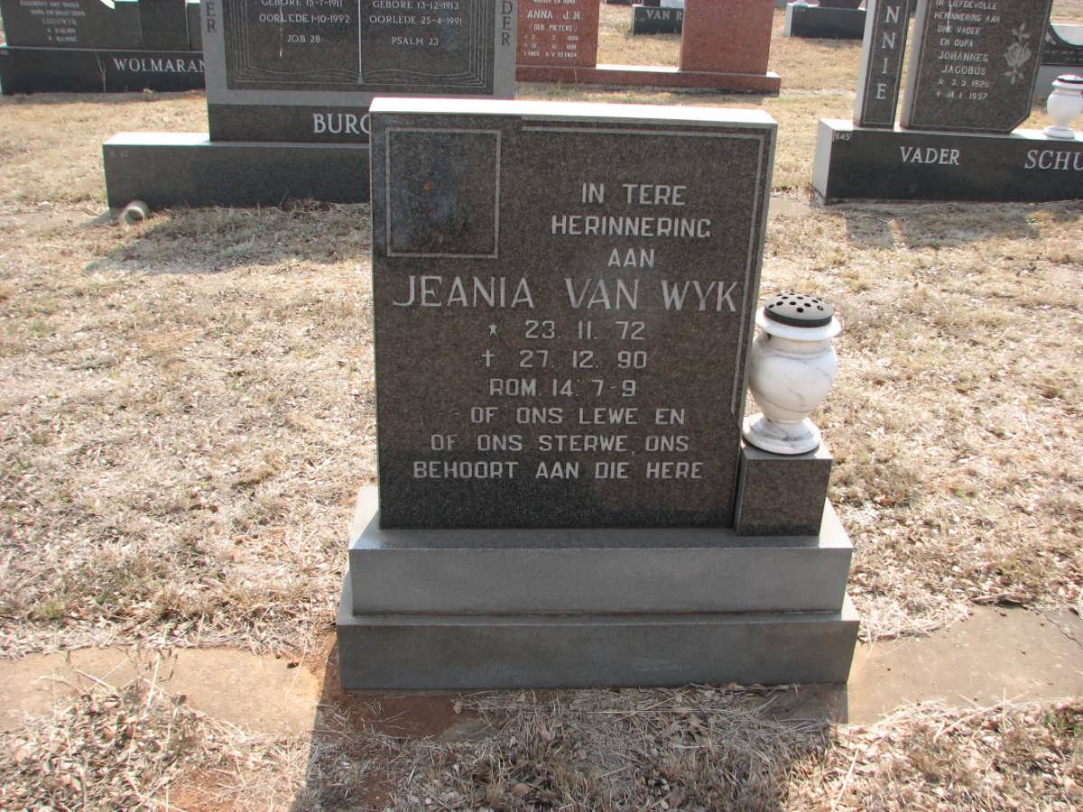 WYK Jeania, van 1972-1990