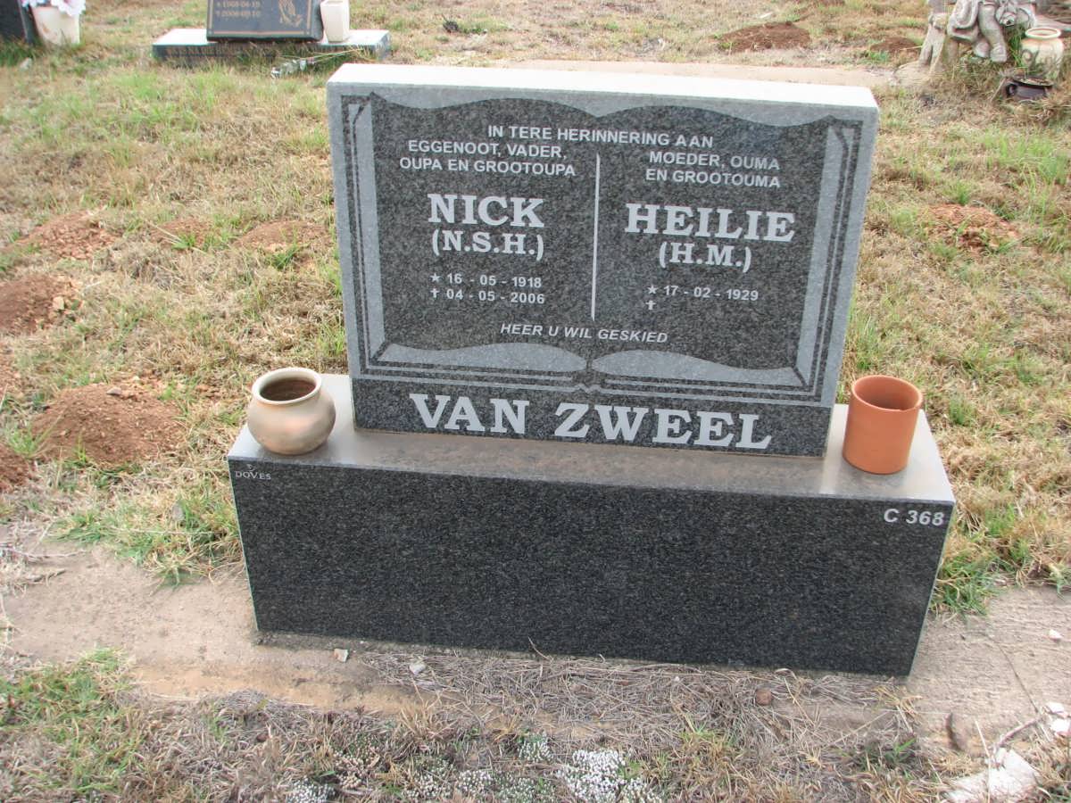 ZWEEL N.S.H., van 1918-2006 &amp; H.M. 1929-