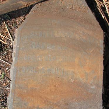 Mpumalanga, LYDENBURG, Rietspruit old cemetery