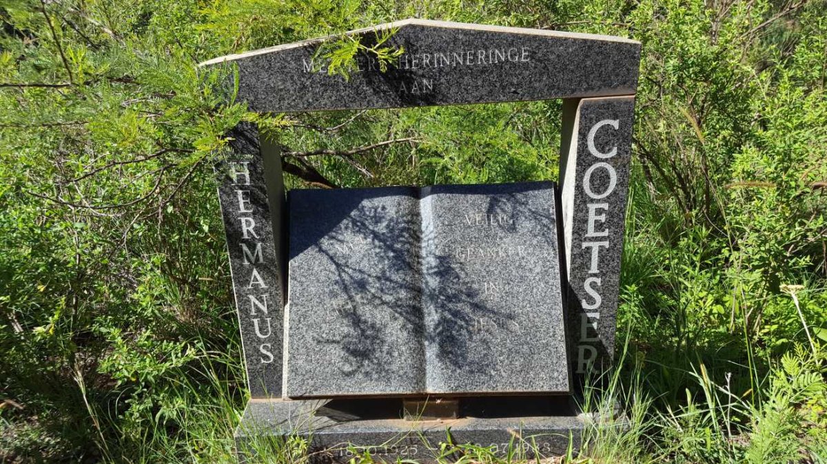 COETSER Hermanus 1925-1988