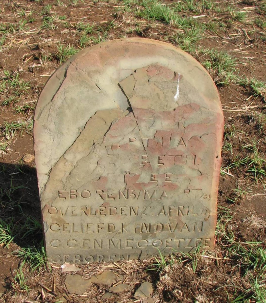 COETZEE Martha Elizabeth 1890-1893