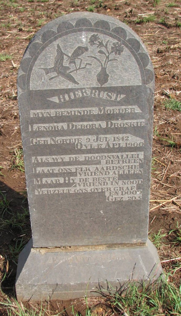 DROSKIE Leonora Debora nee NORTJE 1842-1900