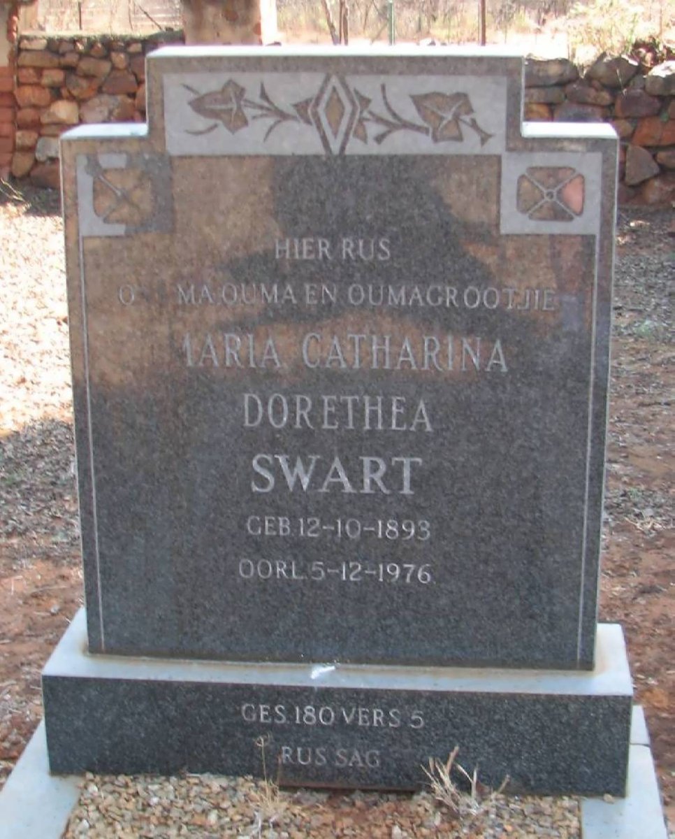 SWART Maria Catharina Dorethea 1893-1976