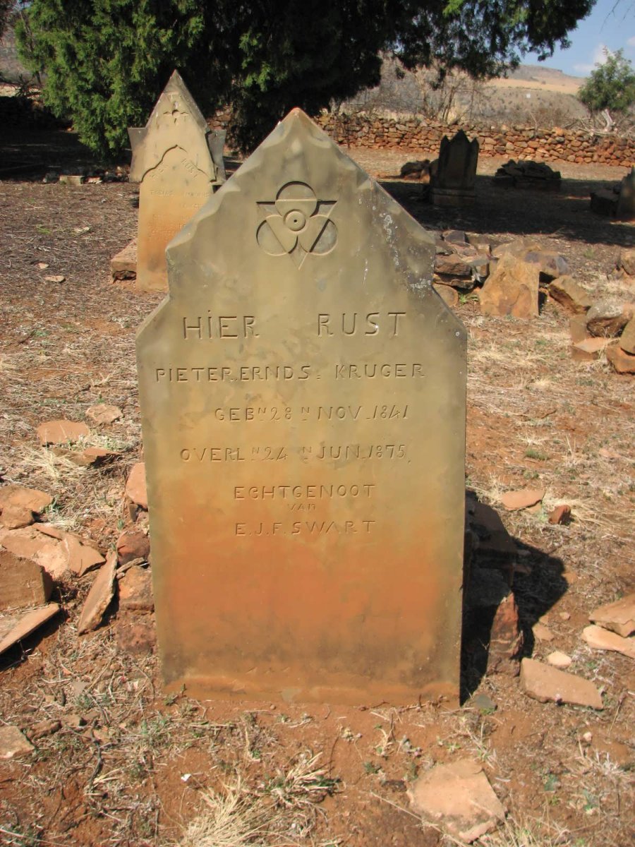 KRUGER Pieter Ernst 1841-1875
