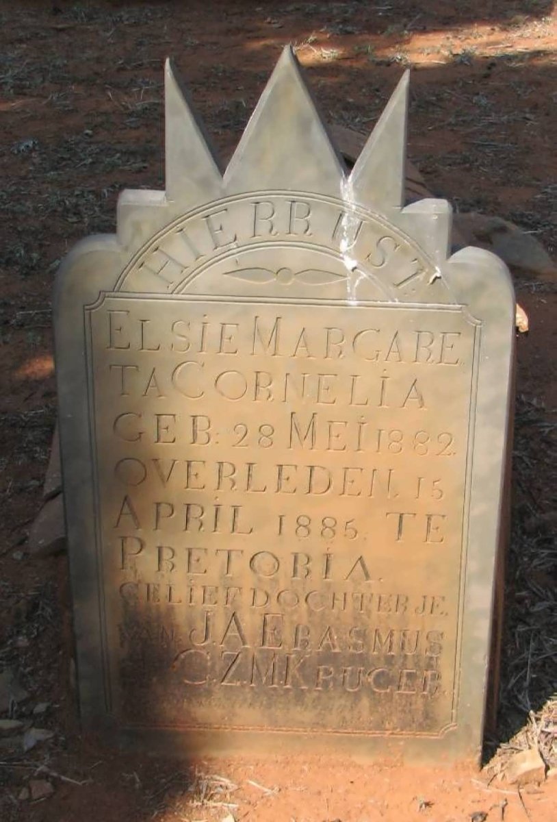 ERASMUS Elsie Margareta Cornelia 1882-1885
