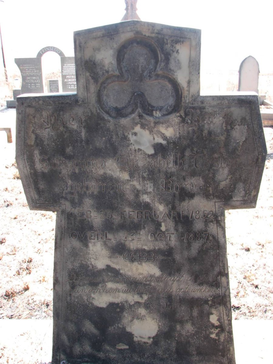 VOSLOO Susanna Elisabeth 1852-1887