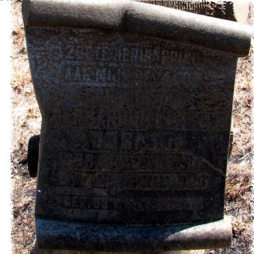 VOSLOO Gerhardus Lourens 1850-1920