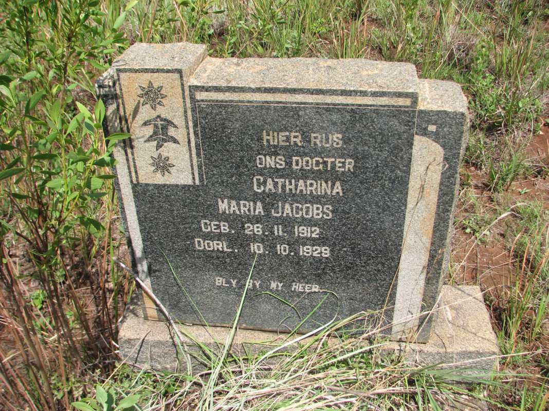 JACOBS Catharina Maria 1912-1929