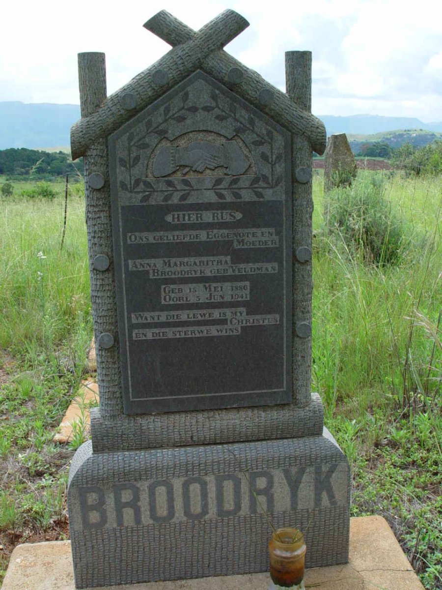 BROODRYK Anna Margaritha nee VELDMAN 1880-1941