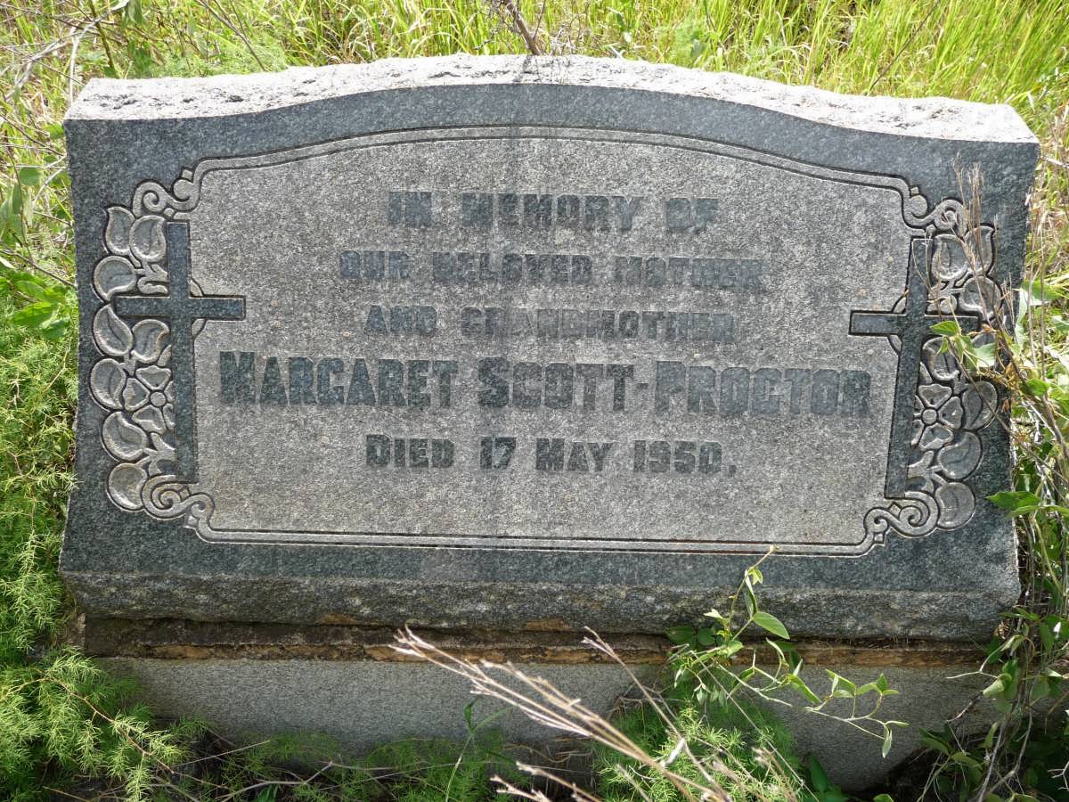 PROCTOR Margaret, Scott -1950