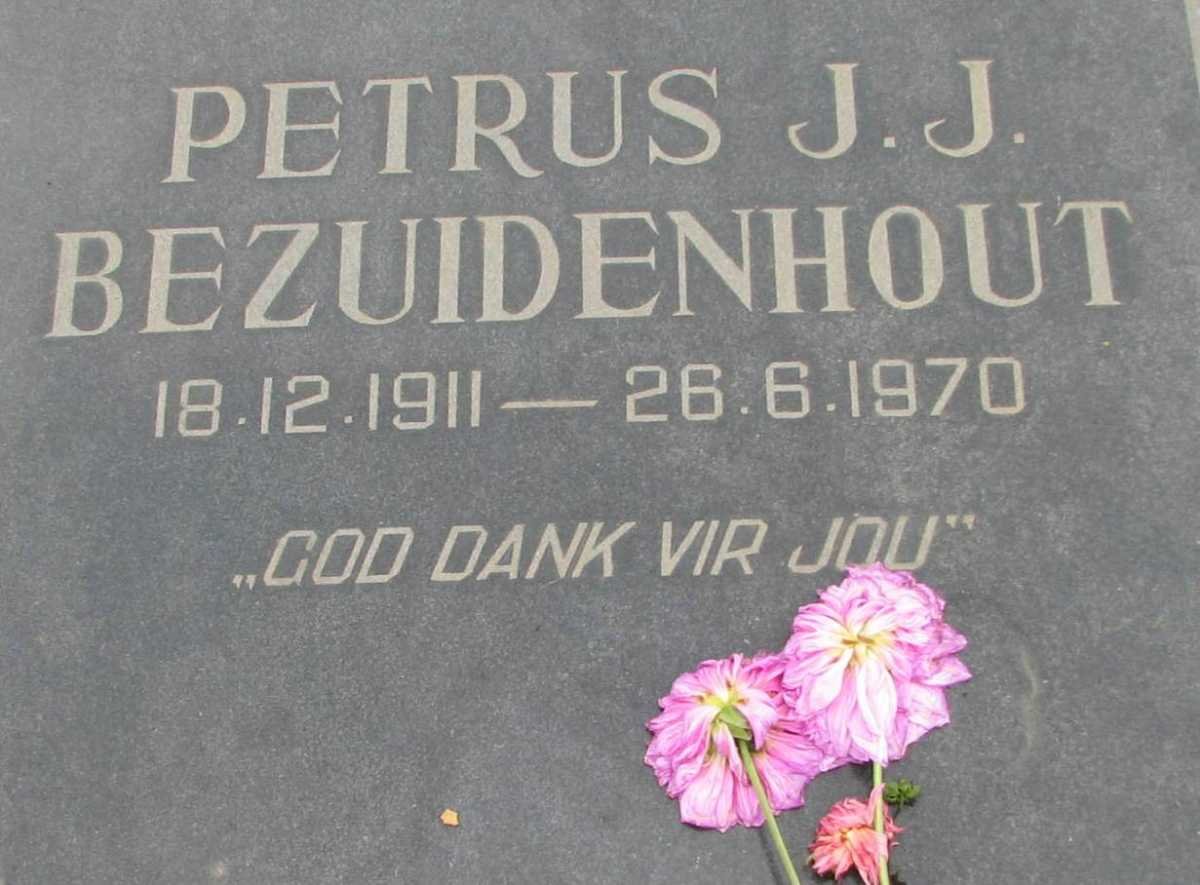 BEZUIDENHOUT Petrus J.J. 1911-1970