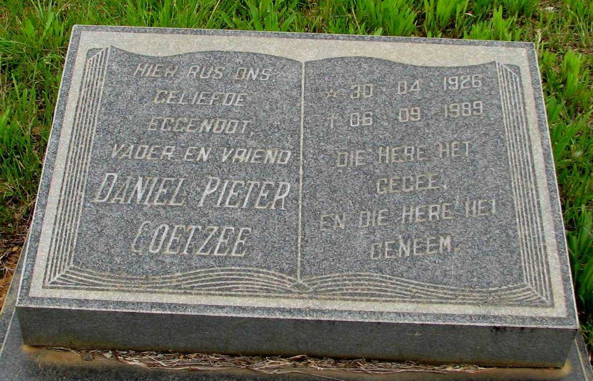 COETZEE Daniel Pieter 1926-1989