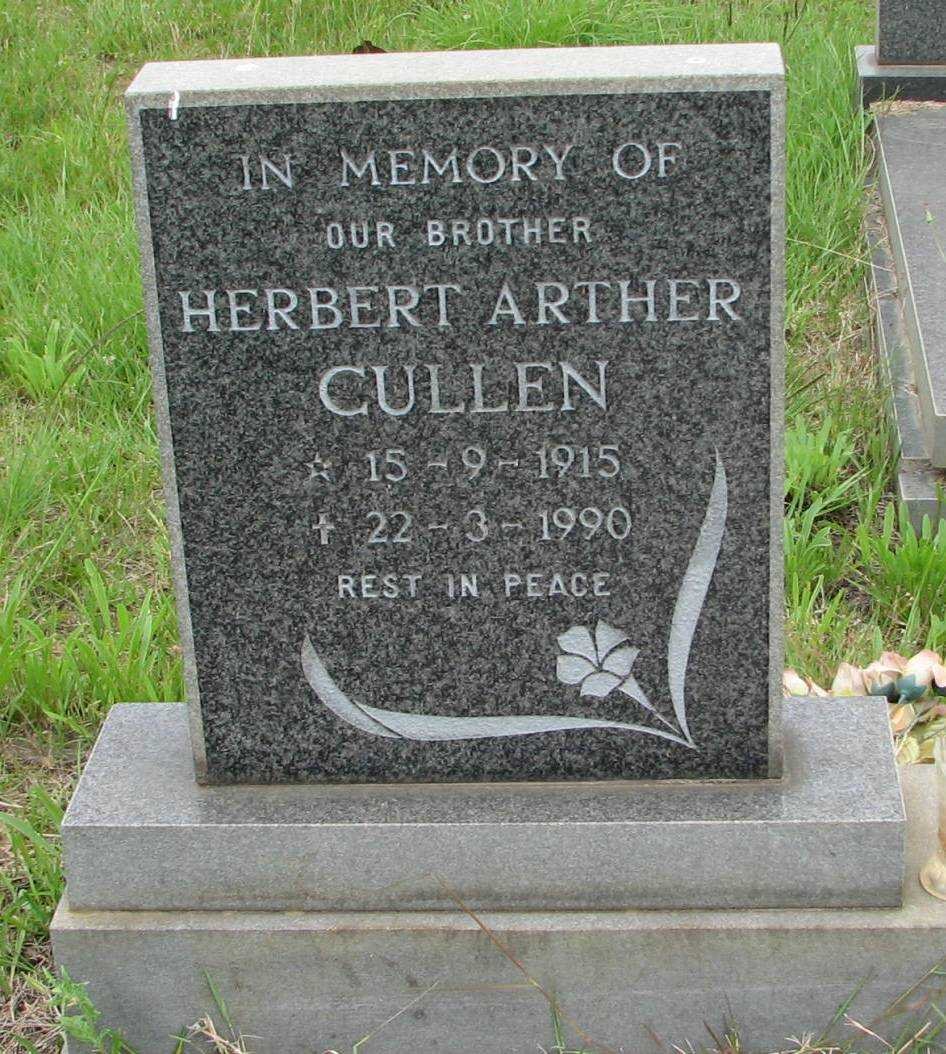 CULLEN Herbert Arther 1915-1990