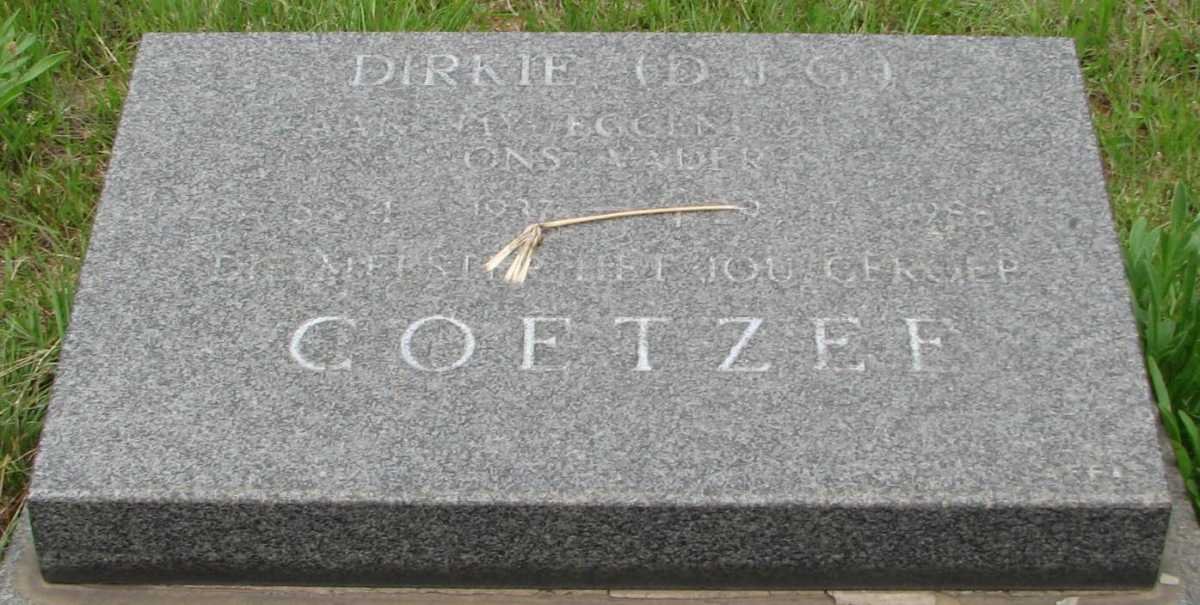 COETZEE D.J.G. 1937-198?