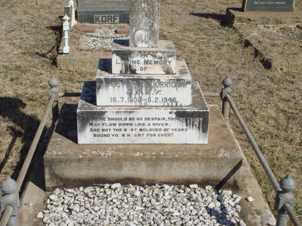 DORRIGAN H.A. 1906-1946