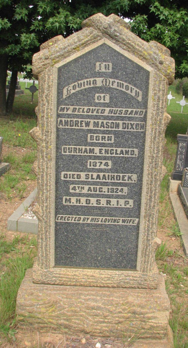 DIXON Andrew Mason 1874-1924