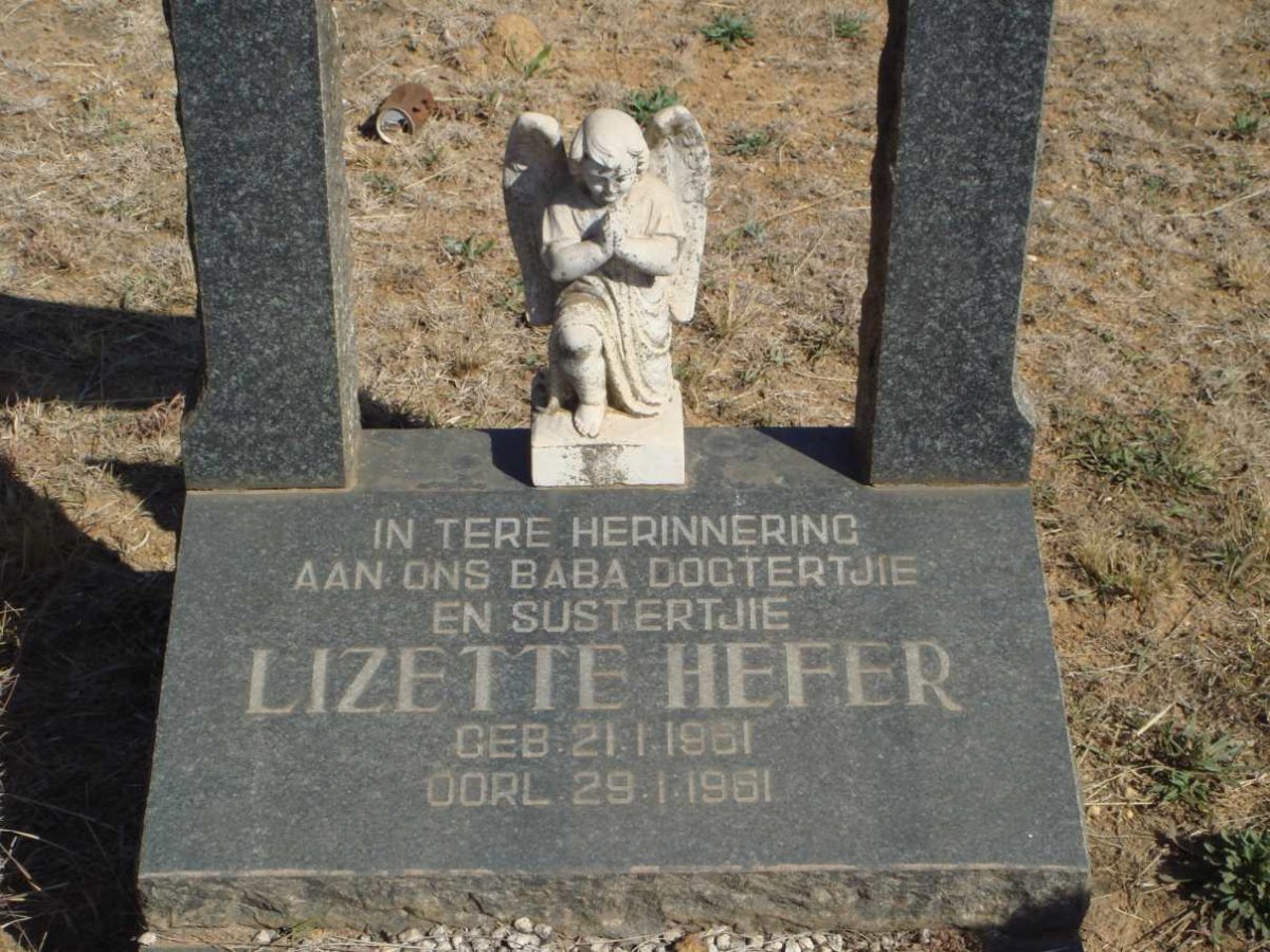 HEFER Lizette 1961-1961
