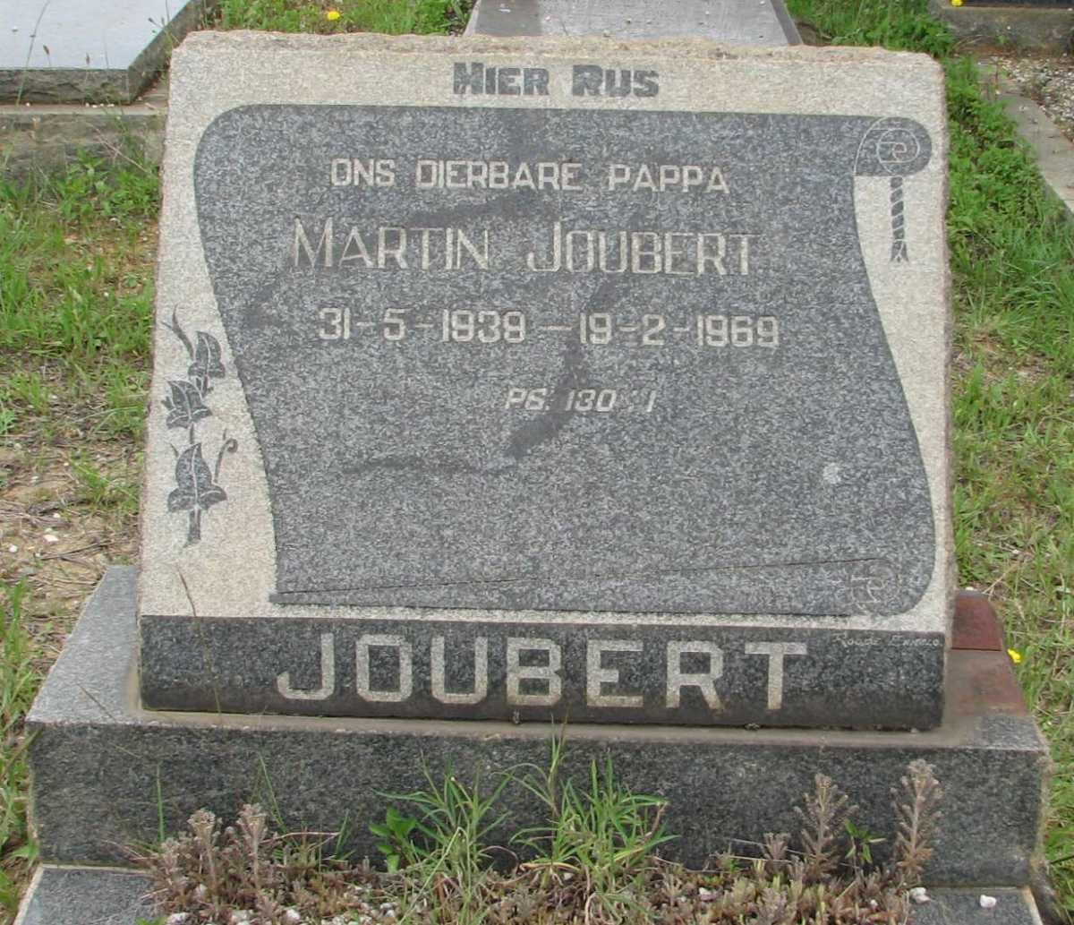 JOUBERT Martin 1939-1969