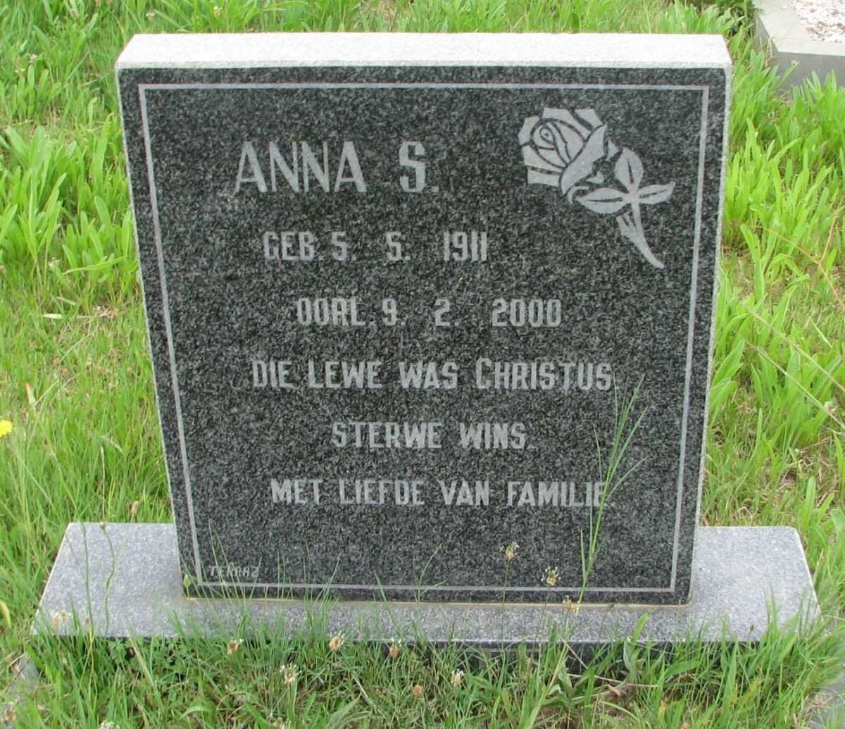 KRAFTT Anna S. 1911-2000