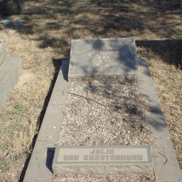 KRAAYENBURG Andries, van 1869-1952 :: VAN KRAAYENBURG Jalie