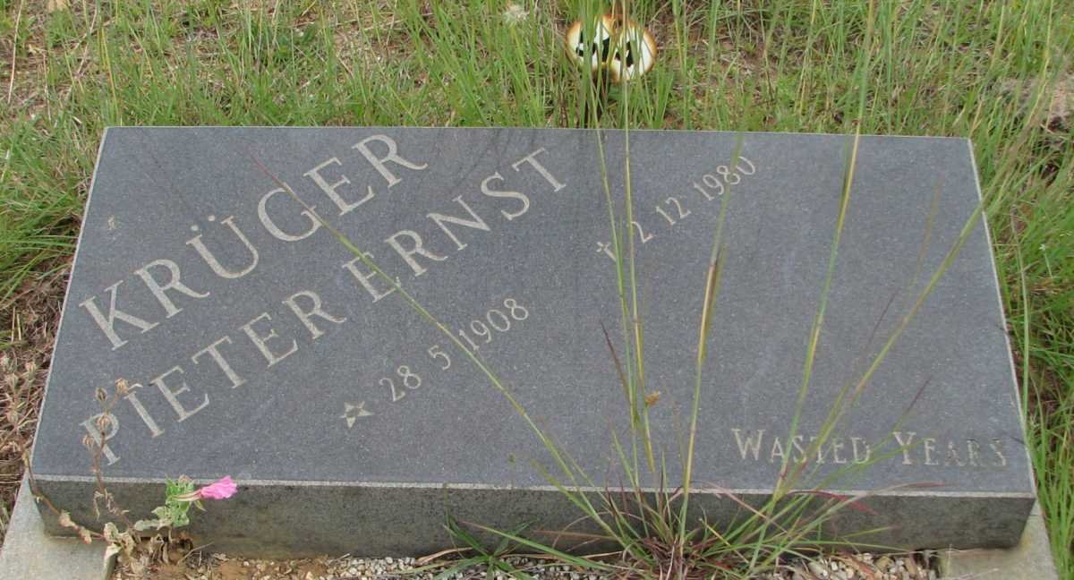 KRÜGER Pieter Ernst 1908-1980