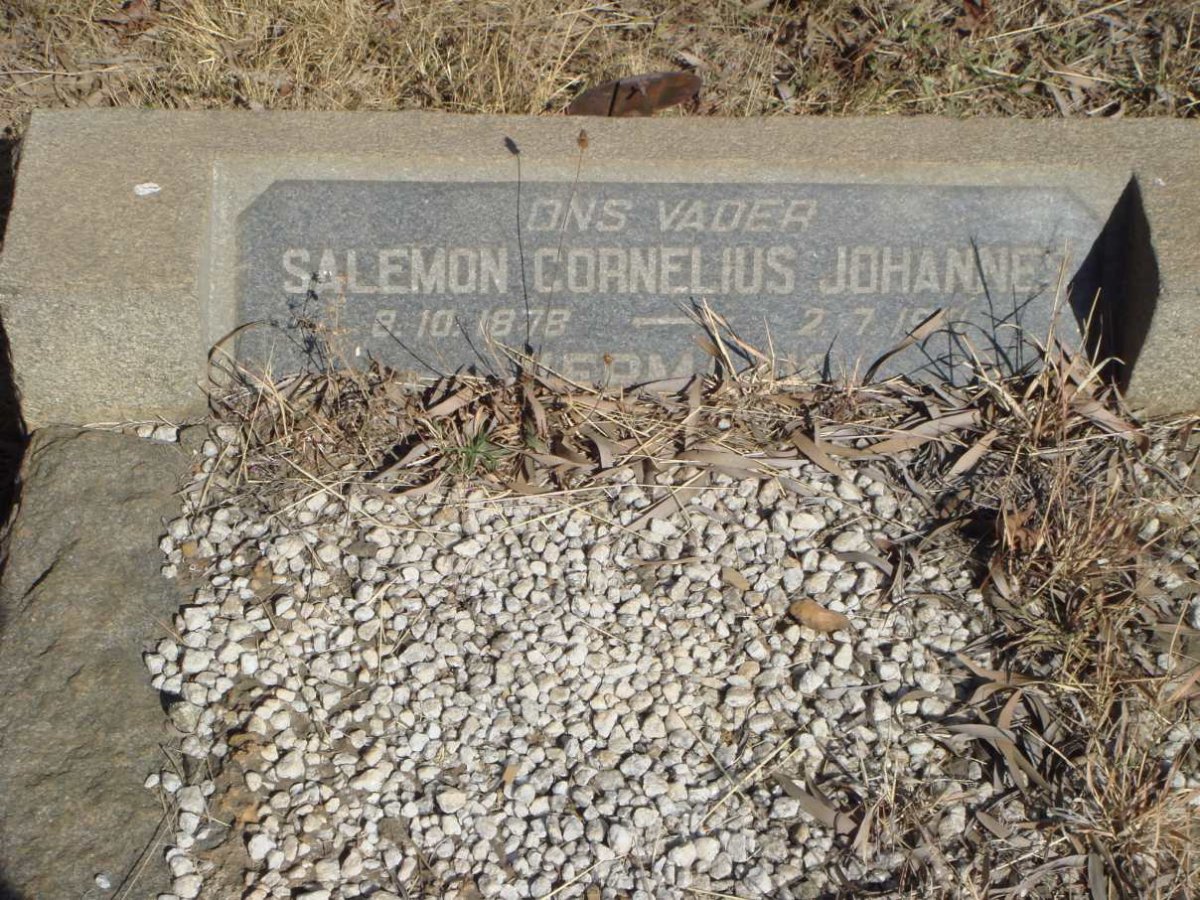 LERM Salemon Cornelius Johannes 1878-19?