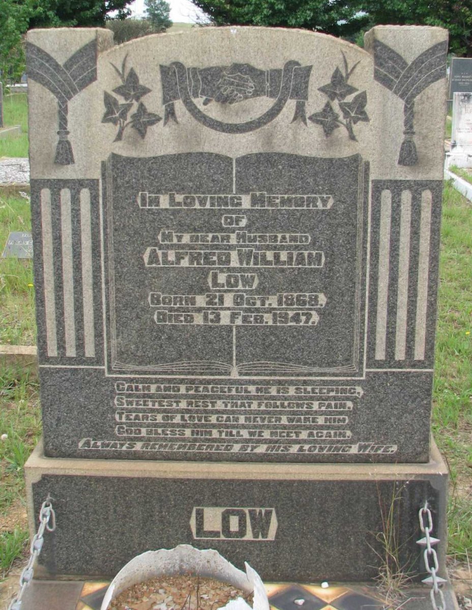 LOW Alfred William 1868-1947